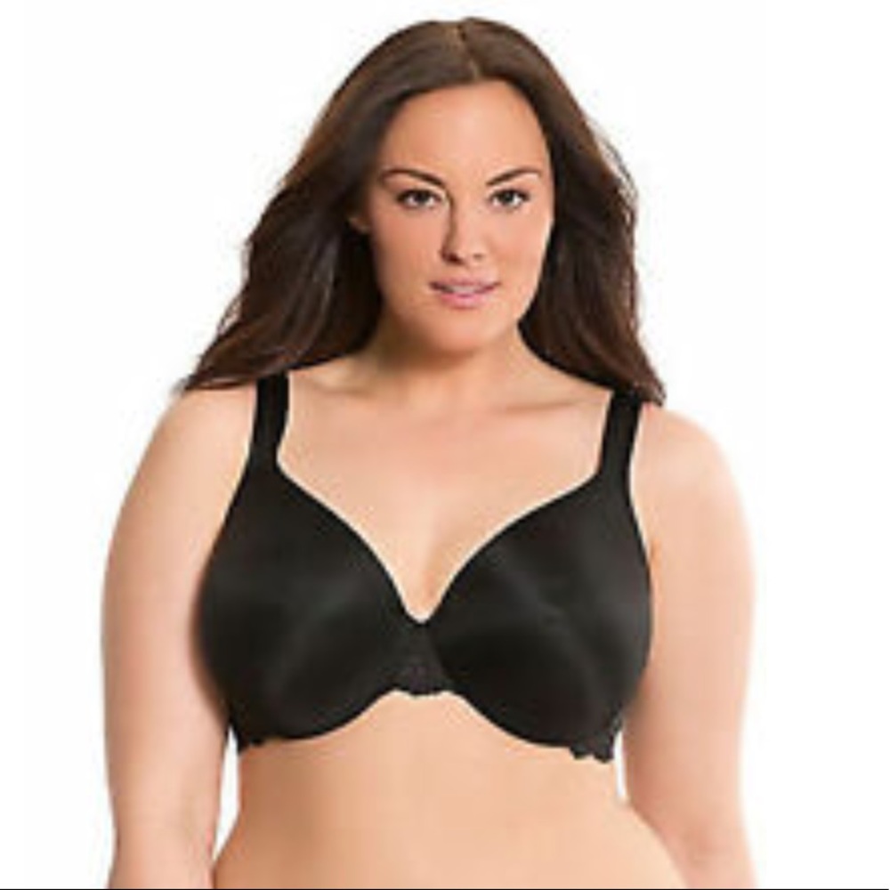 Cacique 46DDD Satin Full Coverage Underwire Bra